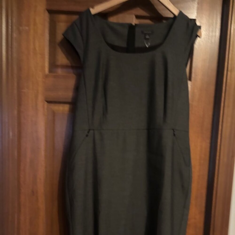 Ann Taylor Grey Shift Dress
